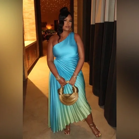 Fashion Nova | Dresses | Turquoise Green Ombr One Shoulder Maxi Dress | Poshmark Fashion Nova | Dresses | Turquoise Green Ombr One Shoulder Maxi Dress | Poshmark